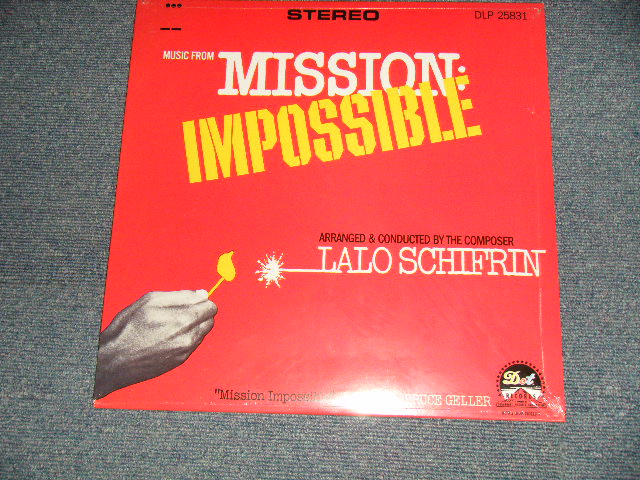 画像1: TV OST (LALO SCHIFRIN) - MISSION : IMPOSSIBLE (Sealed) / US AMERICA REISSUE "BRAND NEW SEALED" LP
