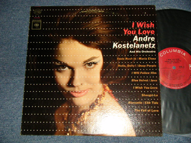 画像1: ANDRE KOSTELANETZ - I WISH YOU LOVE (Ex+++/Ex+++) / 1964 US AMERICA ORIGINAL ”360SOUND Label" STEREO Used LP 