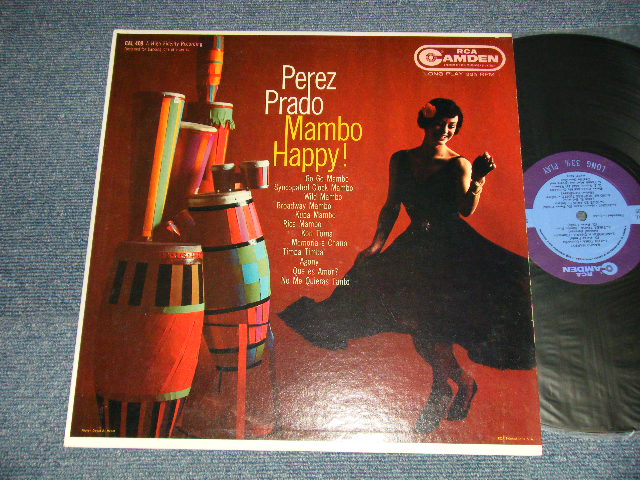 画像1: PEREZ PRADO - MAMBO HAPPY! (Ex+++/Ex+++) / 1957 US AMERICA ORIGINAL MONO Used LP