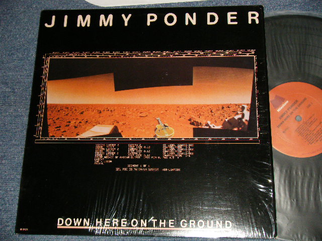 画像1: JIMMY PONDER  - DOWN HERE ON THE GROUND (MINT-/MINT-) / 1984  US AMERICA ORIGINAL Used LP