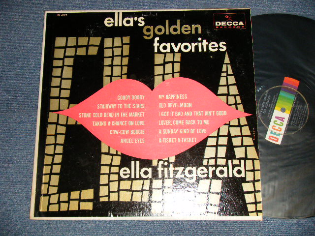 画像1: ELLA FITZGERALD - ELLA'S GOLDEN FAVORITES (Ex+/Ex) /  1961 US AMERICA ORIGINAL "1st Press Label" MONO Used LP