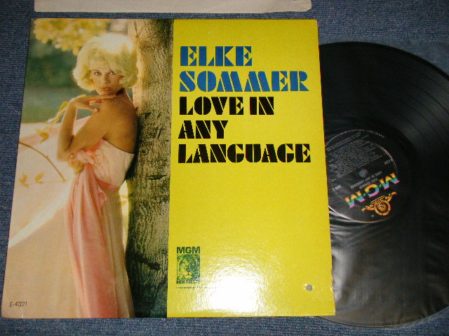 画像1: ELKE SOMMER - LOVE IN ANY LANGUAGE (Ex++?MINT- BB) / 1965 US AMERICA ORIGINAL MONO Used LP