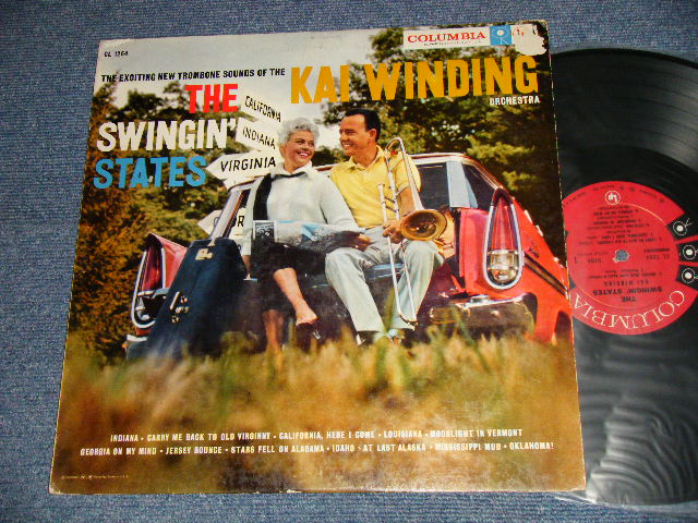 画像1: KAI WINDING - THE SWINGIN' STATES  (Ex-, Ex++/MINT- TEAR) / 1958 US AMERICA  ORIGINAL "6 EYEA LABEL" MONO Used LP  