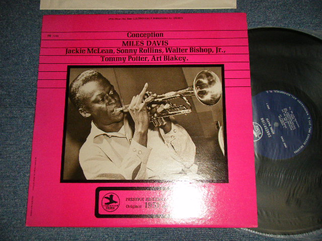画像1: MILES DAVIS - CONCEPTION (Ex+++/MINT-) /  1970 US AMERICA REISSUE "DARK BLUE Label" Used LP