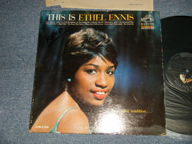 画像1: ETHEL ENNIS - THIS IS ETHEL ENNIS (Ex++, Ex/MINT-) /1964 US AMERICA ORIGINAL MONO Used LP 