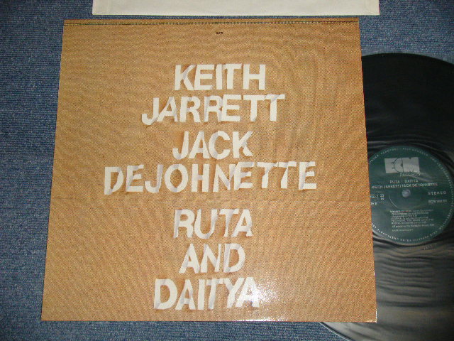 画像1: KEITH JARRETT / JACK DEJOHNETTE - RUTA AND DAIYA (MINT-/MINT ) / GERMAN GERMANY REISSUE Used LP