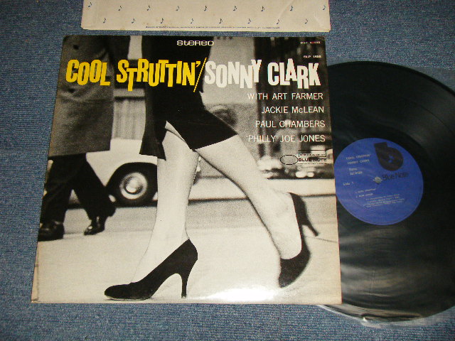 画像1: SONNY CLARK - COOL STRUTTIN'  (Dark Blue with STLYZED BLACK 'b' in Label ) (Ex+++, Ex++/MINT- EDSP)   / 1973-76 Version US AMERICA REISSUE STEREO Used LP 