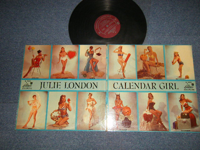 画像1: JULIE LONDON - CALENDAR GIRL (Exz/Ex-) / 1956 US AMERICA ORIGINAL MONO "MARLOON  LABEL" Used LP