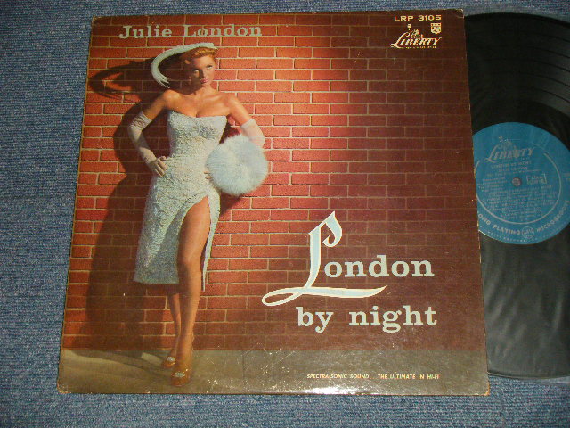 画像1: JULIE LONDON - LONDON BY NIGHT (Ex++/Ex+)  / 1958 US AMERICA ORIGINAL "1st Press TURQUOISE Label" MONO Used LP 
