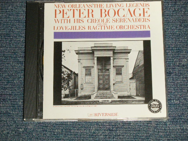 画像1: PETER BOCAGE - With HIS CREOLE SERENADERS LOVE JILES RAGTIME ORCHESTRA  (MINT-/MINT) / 1994 US AMERICA ORIGINAL Used CD