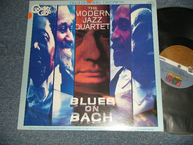 画像1: MJQ MODERN JAZZ QUARTET- BLUES ON BACH (Ex/MINT- STOFC, STOBC) / 1974 US AMERICA ORIGINAL "QUADRAPHONIC QUADRA DISC / 4 Channel Disc"  Used LP 