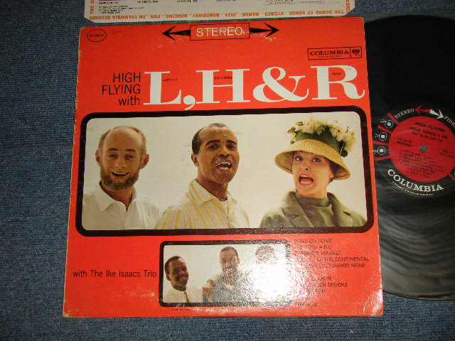 画像1: LAMBERT, HENDRICKS & ROSS - HIGH FLYING WITH (Ex++/MINT- Looks:Ex+++ SWOFC) / 1961 US AMERICA ORIGINAL"6 EYE'S Label"  STEREO Used LP 