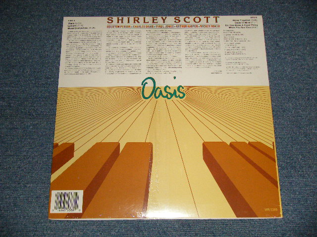 画像1: SHIRLEY SCOTT - OASIS ( SEALED) / 1990 US AMERICA ORIGINAL "BRAND NEW SEALED" LP 