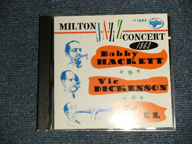 画像1: Bobby Hackett, Vic Dickenson, Ed Hall - Milton Jazz Concert 1963 (MINT-/MINT) / 1992 US AMERICA ORIGINAL Used CD