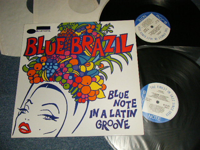 画像1: V.A. VARIOUS ARTISTS - BLUE BRAZIL : BLUE NOTE IN A LATIN GROOVE (MINT-/MINT) / 1994 UK ENGLAND ORIGINAL Used 2-LP
