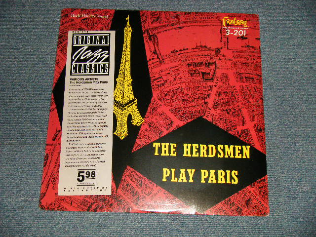 画像1: The HERDSMEN (V.A. Various Artists) - The HERDSMEN PLAY PARIS (SEALED) / 1984 US AMERICA REISSUE "BRAND NEW SEALED" LP