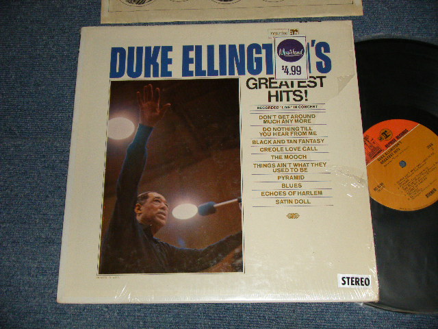 画像1: DUKE ELLINGTON - GREATEST HITS (MINT-/Ex+ Looks:Ex-) / 1967 US AMERICA 2nd Press "2-COLOR Label" STEREO Used LP 