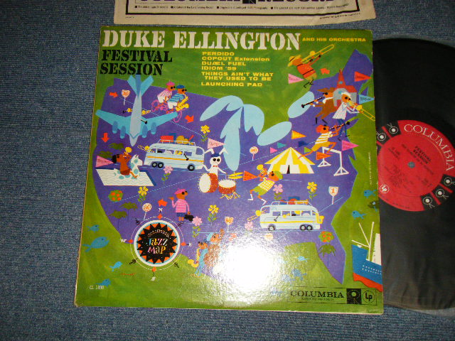 画像1: DUKE ELLINGTON -  FESTIVAL SESSION (Ex++/Ex+++, Ex+ Looks:Ex-) / 1960 US AMERICA ORIGINAL "6 EYES Label" MONO Used LP 