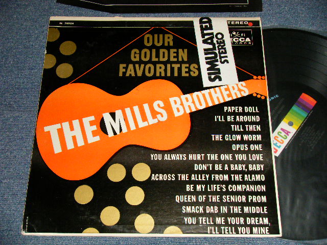 画像1: The MILLS BROTHERS - GOLDEN FAVORITES (Ex++/Ex+++ WOBC) / 1972 US AMERICA Original Used LP