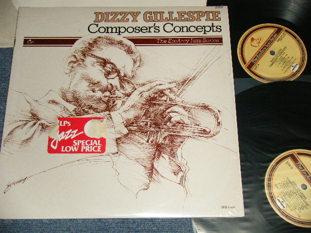 画像1: DIZZY GILLESPIE - COMPOSER'S CONCEPTS (MINT-/MINT-) / 1977 US AMERICA ORIGINAL Used 2-LP