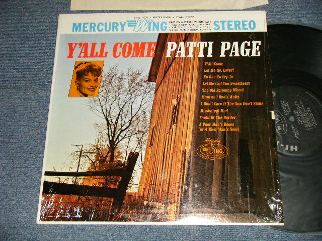 画像1: PATTI PAGE - Y'ALL COME (MINT-/MINT- Looks:Wz+++) /1965 US AMERICA ORIGINAL STEREO Used LP