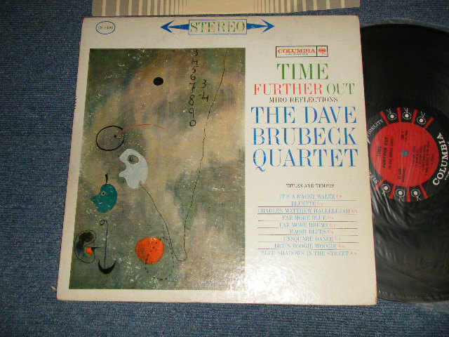 画像1: The DAVE BRUBECK QUARTET - TIME FURTHER OUT MIRO REFLECTIONS (Ex+/Ex++ EDSP)  / 1961 US AMERICA ORIGINAL 1st Press "6 EYES Label"  STEREO Used LP 