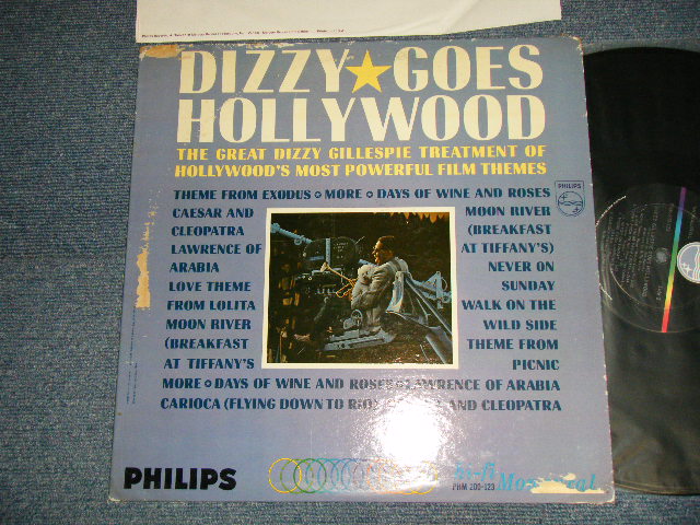 画像1: DIZZY GILLESPIE - DIZZY GOES TO HOLLYWOOD (Ex-/MINT- TEAROFC) / 1964 US AMERICA ORIGINAL MONO Used LP
