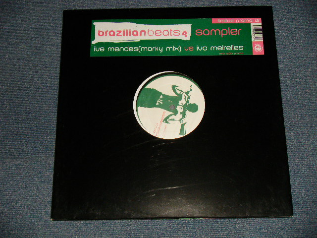 画像1: V..A. Various A)Ive Mendes  B)Ivo Meirelles & Funk'n Lata - BRAZILIAN BEATS 4 SAMPLER   A)Não Vou Fugir (DJ Marky And XRS Mainline Mix) B)Baile Funk Medley(MINT-/MINT-) / 2003 UK ENGLAND ORIGINAL Used 12" inch