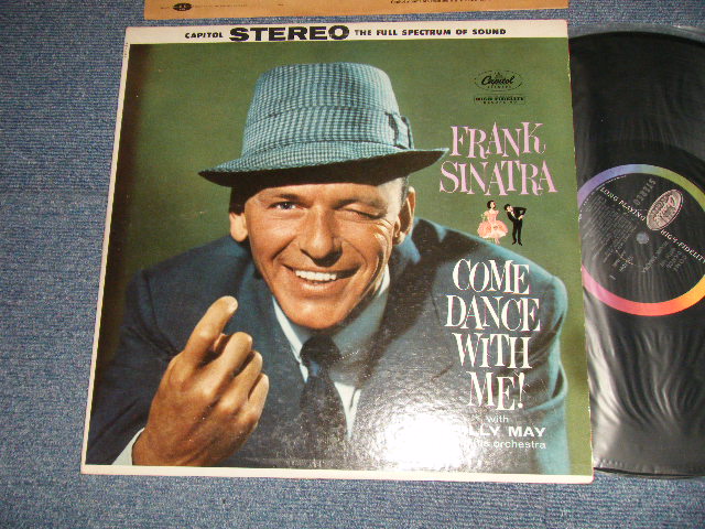画像1: FRANK SINATRA -  COME DANCE WITH ME (Ex++/Ex+++ EDSP) / 1959 US AMERICA ORIGINAL 1st press "BLACK with RAINBOW LOGO on LEFT SIDE Label" STEREO Used  LP 
