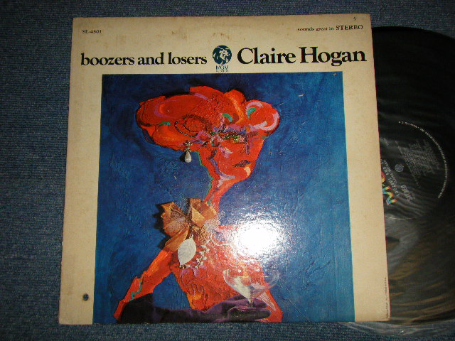 画像1: CLAIRE HOGAN - BOOZERS and LOSERS (Ex++/Ex++) / 1967 US AMERICA ORIGINAL STEREO Used LP 