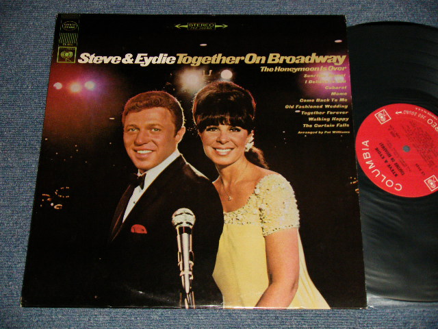 画像1:  STEVE LAWRENCE and EYDIE GORME - AT THE MOVIES (Ex+++/Ex++ Looks:MINT-) / 1967 Version US AMERICA 2nd Press "360 SOUND in WHITE" STEREO Used LP