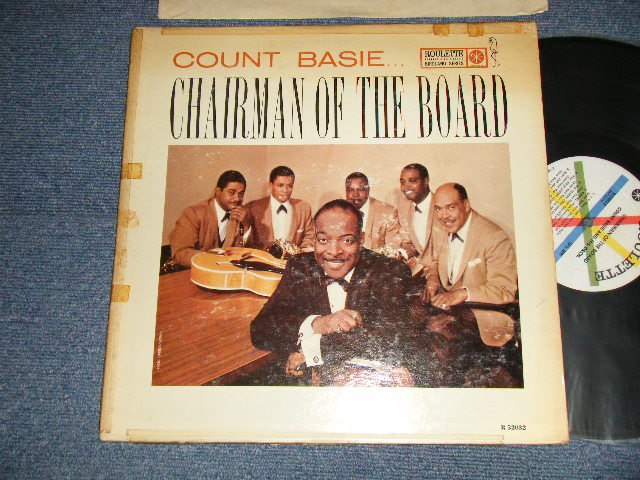 画像1: COUNT BASIE - CHAIRMAN OF THE BOARD (VG+++/Ex+++ Looks:MINT- TAPE SEAM EDSP) / 1959 US AMERICA ORIGINAL 1st Press "WHITE With 3 SPOKES Label" MONO Used LP 