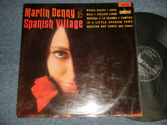 画像1: MARTIN DENNY - SPANISH VILLAGE (Ex++/Ex++ Looks:Ex++)  / 1965 UK ENGLAND ORIGINAL 1st Press Label "BLACK Label" STEREO Used LP