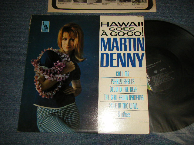 画像1: MARTIN DENNY - HAWAII GOES A GO-GO (Ex++/Ex++ Looks:Ex+) /1967 Version US AMERICA 2nd Press Label MONO Used LP  