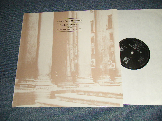 画像1: ANDREA DANTE MARCHESINI - BACK TO EUROPE (NEW) / 1988 GERMANY GERMAN ORIGINAL "BRAND NEW" LP