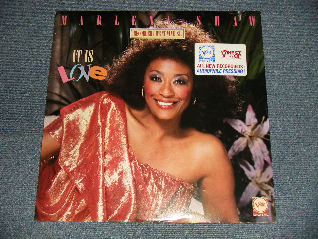 画像1: MARLENA SHAW - IT IS LOVE (SEALED CutOut) / 1987 US AMERICA ORIGINAL "BRAND NEW SEALED" LP