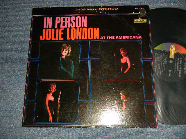 画像1: JULIE LONDON - IN PERSON AT THE AMERICANA (Ex/Ex- Looks:VG+++ EDSP, TapeSeam) / 1964 US AMERICA ORIGINAL STEREO Used LP