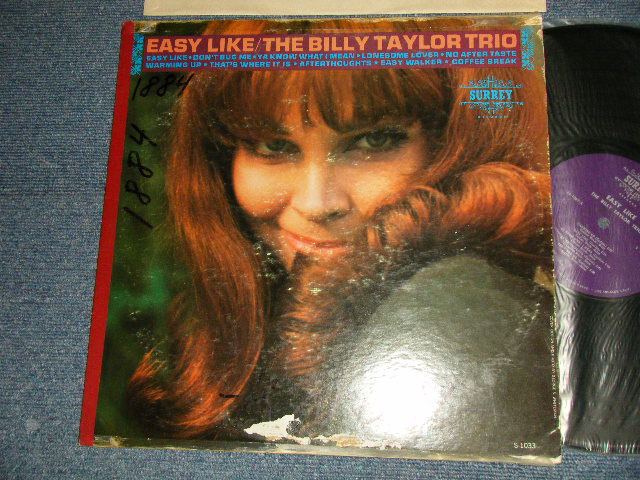 画像1: BILLY TAYLOR TRIO - EASY LIKE  (VG++/Ex++ TAPESEAM, WOFC, WOBC) / 1966 US AMERICA ORIGINAL MONO Used LP 