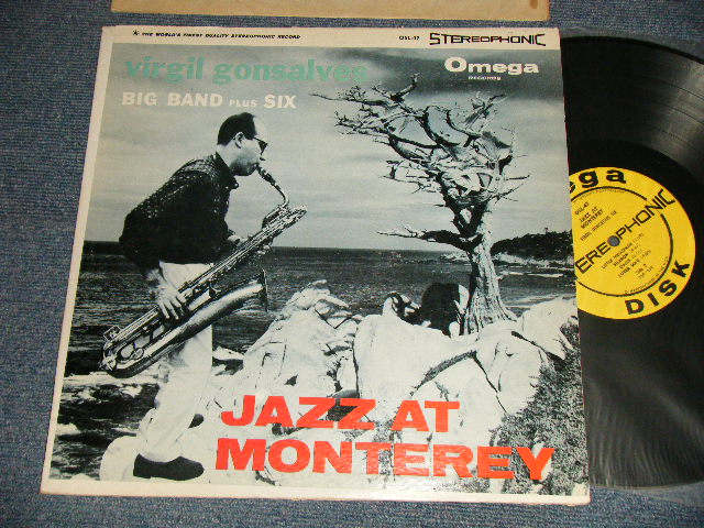 画像1: VIRGIL GONSALVES BIG BAND + 6 - JAZZ AT MONTEREY  (Ex++.Ex++ Looks:MINT- EDSP)/ 1959 US AMERICA ORIGINAL STEREO Used LP 