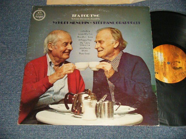 画像1: YEHUDI MENUHIN & STEPHANE GRAPPELLI - TEA FOR TWO (Ex++/Ex++) / 1978 US AMERICA ORIGINAL "QUAD /4 CH CHANNEL" Used LP