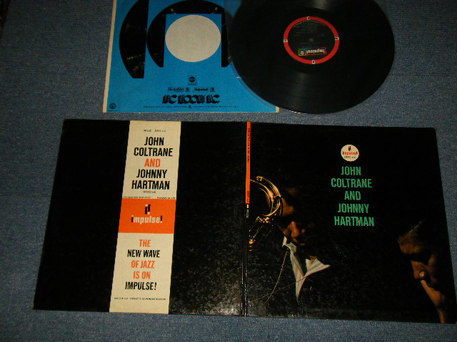 画像1: JOHN COLTRANE and JOHNNY HARTMAN - JOHN COLTRANE and JOHNNY HARTMAN (Ex+++/Ex+++) / 1968 Version US AMERICA "BLACK with RED RING Label" STEREO Used LP