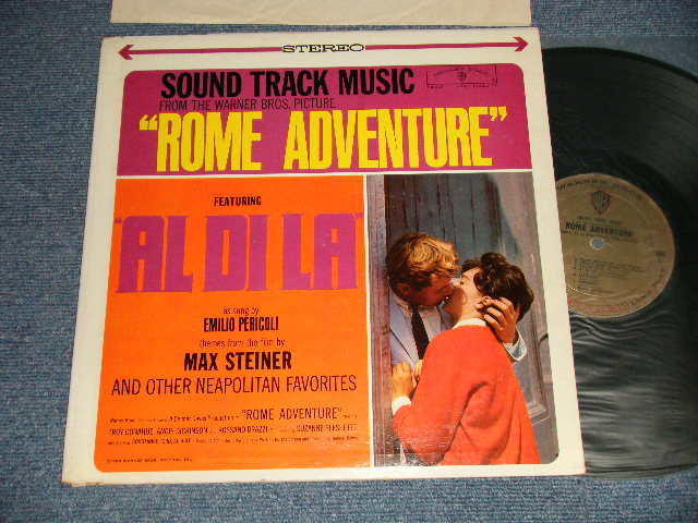 画像1: ost EMILIO PERICOLI, MAX STEINER - ROME ADEVENTURE (Ex++/Ex++) / 1962 US AMERICA ORIGINAL "GOLD LABEL" STEREO Used LP
