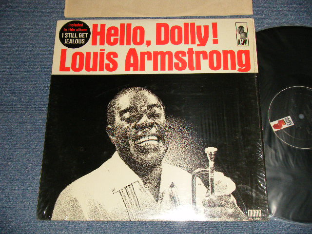 画像1: LOUIS ARMSTRONG - HELLO, DOLLY! (MINT-/MINT-)  / 1964 US AMERICA ORIGINAL "2nd PRESS JACKET with BLACK CIRCLE" MONO Used  LP  