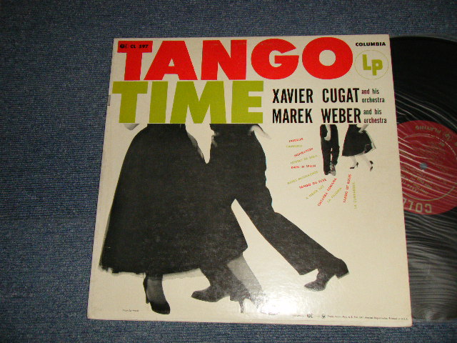画像1: XAVIER CUGAT/ MAREK WEBER - TANGO TIME (Ex++/Ex++) / 1954 US AMERICA ORIGINAL "MAROON Label"  MONO Used  LP 