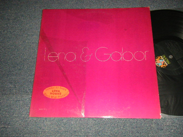 画像1: LENA  HORNE & GABOR SZABO - LENA & GABOR (Ex+++/Ex+++)  / 1970 US AMERICA ORIGINAL "STEREO" Used LP 