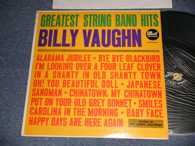画像1: BILLY VAUGHN - GREATEST STRING BAND HITS (Ex+++/Ex+++) / 1962 US AMERICA ORIGINAL MONO Used LP   