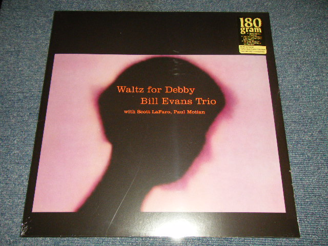画像1: BILL EVANS TRIO - WALTZ FOR DEBBY (SEALED) / 2012 EUROPE  REISSUE "180 gram Heavy Weight"  "BRAND NEW SEALED"  LP  