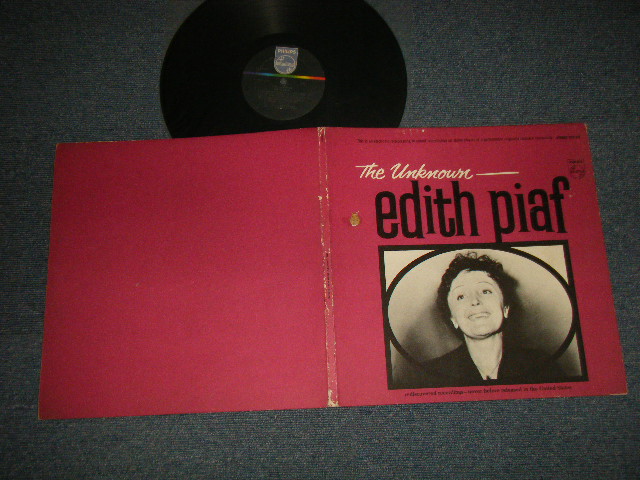 画像1: EDITH PIAF - THE UNKNOWN (With BOOKLET INSIDE JACKET) (Ex++/MINT-) / 1961 US AMERICA ORIGINAL STEREO Used  LP