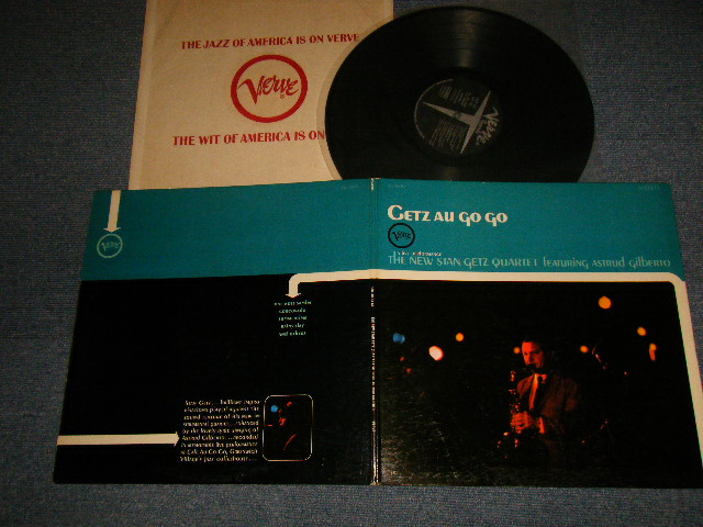 画像1: STAN GETZ feat. ASTRUD GILBERTO -  GETZ AU GOGO  (Ex++/Ex++ Looks:Ex+) / 1964 US AMERICA ORIGINAL "STEREO" Used LP