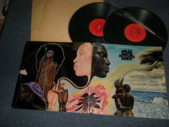 画像1: MILES DAVIS - BITCHES BREW (VG++/MINT- EDSP, DMG) /  1970 Version  US AMERICA "2nd Press Label"  Used 2-LP